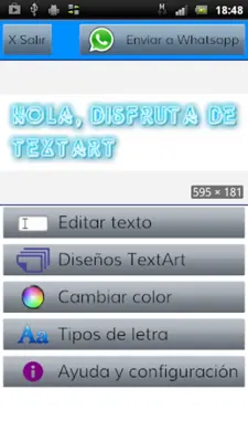 TextArt android App screenshot 1